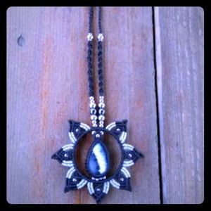 Opal Gemstone - Mandala Necklace